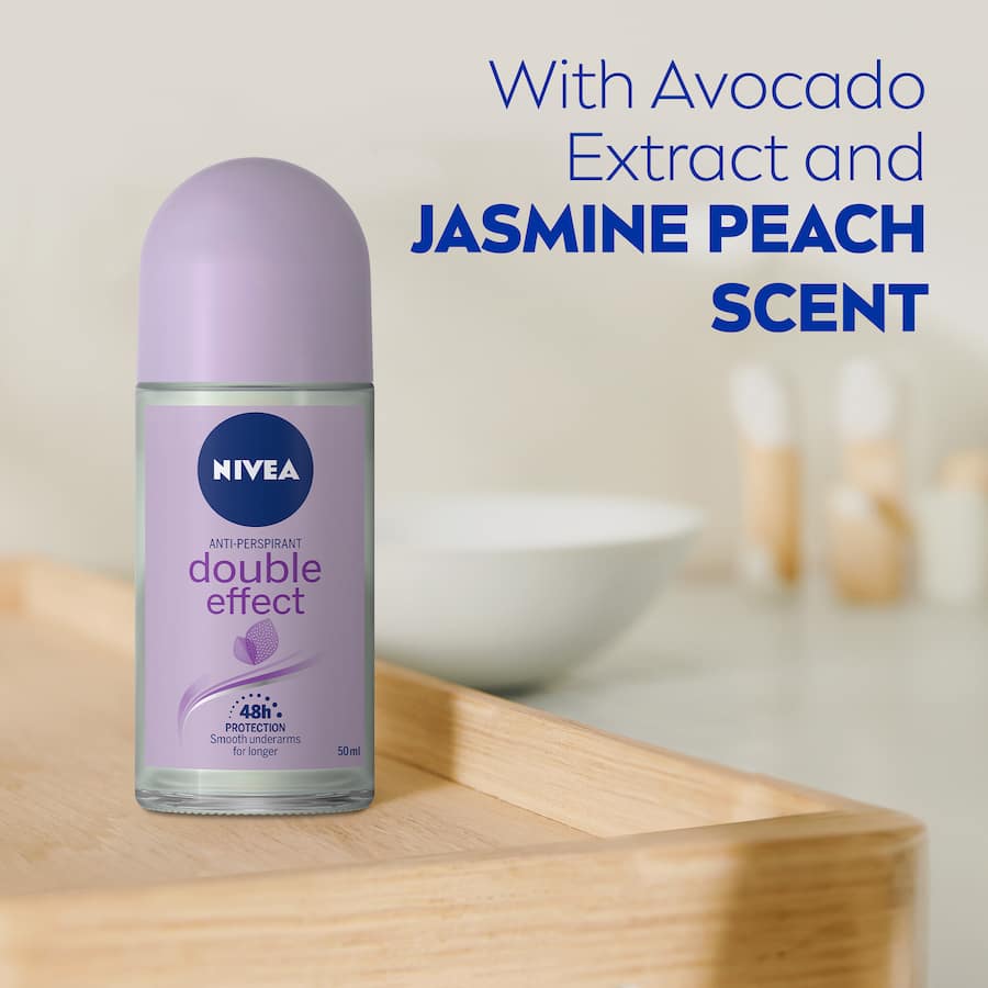 Nivea Roll On Deodorant Anti-perspirant Double Effect 50mL