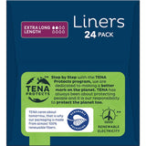 TENA Active Women's Extra Long Continence Liners for light incontinence, offering high absorbency and discreet comfort.