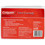 Colgate Oral Care Travel Essentials Kit: compact dental kit with toothbrush, toothpaste, mouthwash, and floss for healthy smiles on the go.