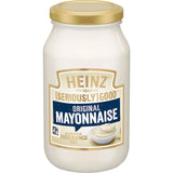 Heinz [SERIOUSLY] GOOD Original Mayonnaise made with free-range eggs, perfect for dipping, spreading, and enhancing meals.