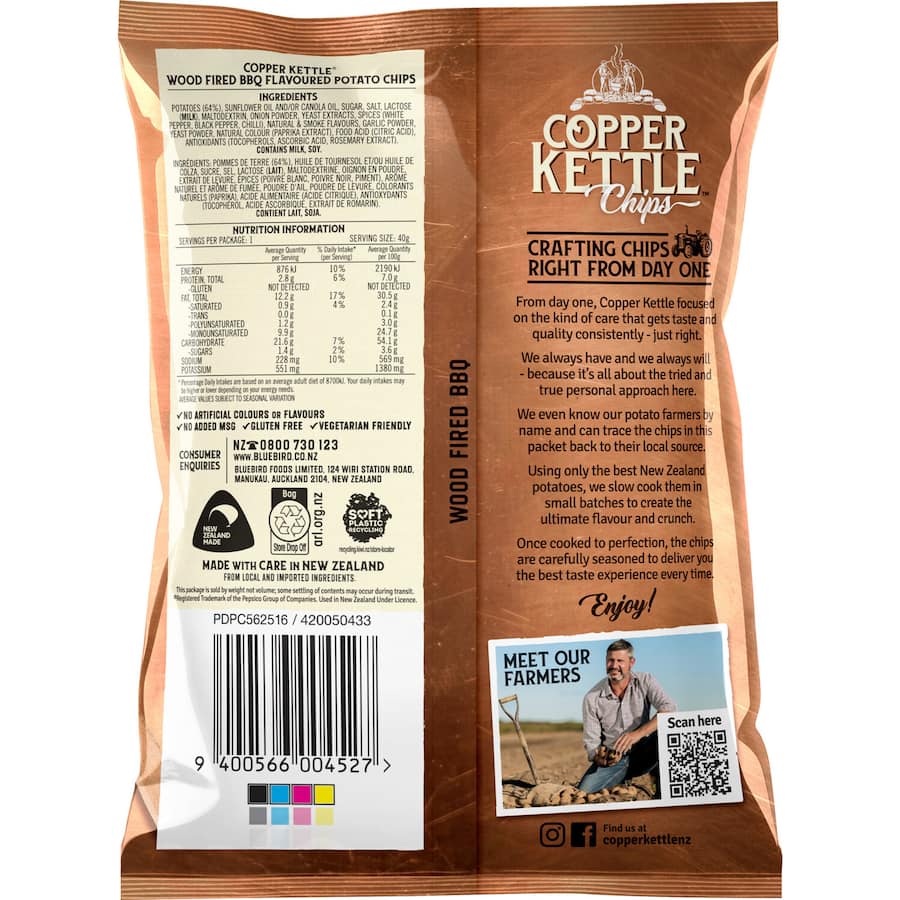 Copper Kettle Chips Woodfire Bbq