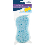 Soft and absorbent Homeliving Bath Sponge with hanging rope, perfect for gentle cleansing in vibrant colors.
