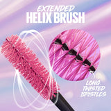 Maybelline Falsies Mascara with hybrid fiber technology for extended, clump-free lashes up to 24 hours.