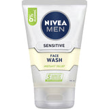 Nivea For Men Facial Wash Sensitive: Gentle, soap-free cleanser with Chamomile and Vitamin E for irritation-prone skin.