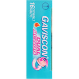 Gaviscon Dual Action Peppermint tablets offer rapid relief from heartburn and indigestion with a soothing, protective barrier.