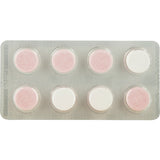 Chewable peppermint tablets providing dual action relief from heartburn and indigestion, perfect for on-the-go comfort.