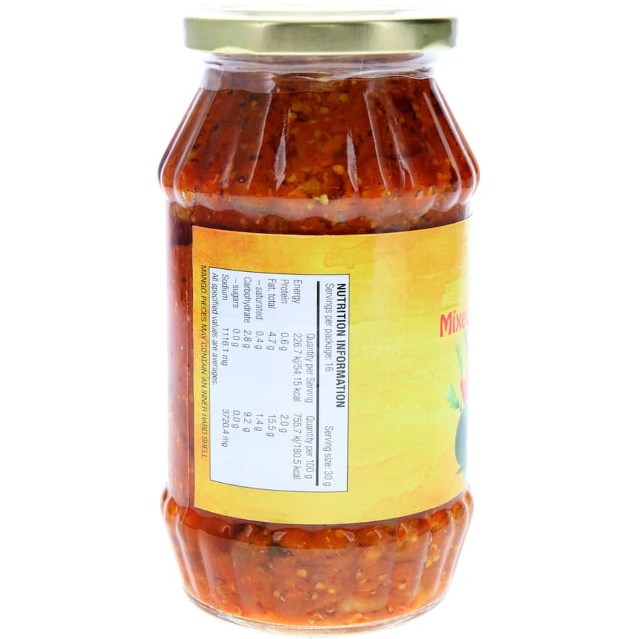 Ashoka Indian Mixed Pickle featuring a vibrant blend of vegetables and spices, perfect for enhancing any meal.