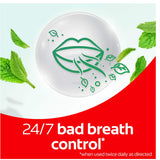 Colgate Plax Antibacterial Mouthwash Rinse Fresh Mint 250mL