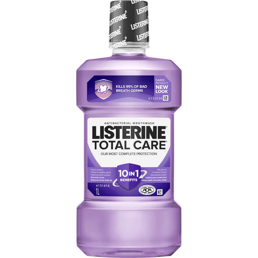 Listerine Mouthwash Total Care 10 In 1 1L