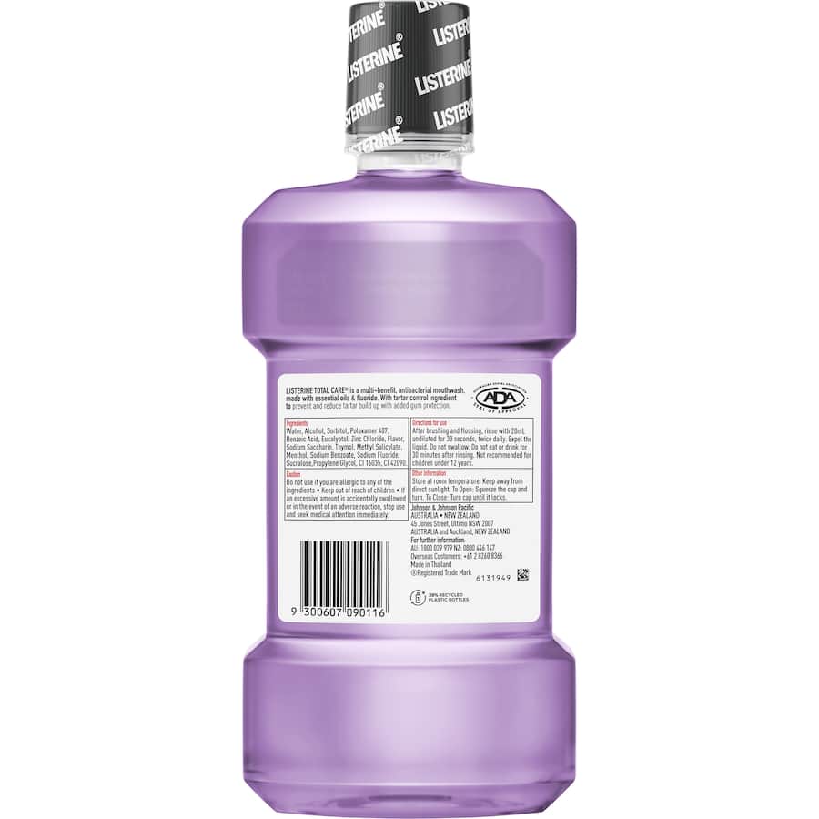 Listerine Mouthwash Total Care 10 In 1 1L