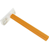 BIC Disposable Razor Sensitive with a stainless steel blade and orange grooved handle, ideal for a smooth, irritation-free shave.