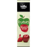 Tasti Fruitsies Fruit Sticks in Strawberry Vanilla, soft texture, real fruit, no artificial flavors, perfect guilt-free snack for kids.