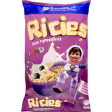 Crispy air-popped rice cereal packed with B vitamins and iron for a nutritious breakfast option for all ages.