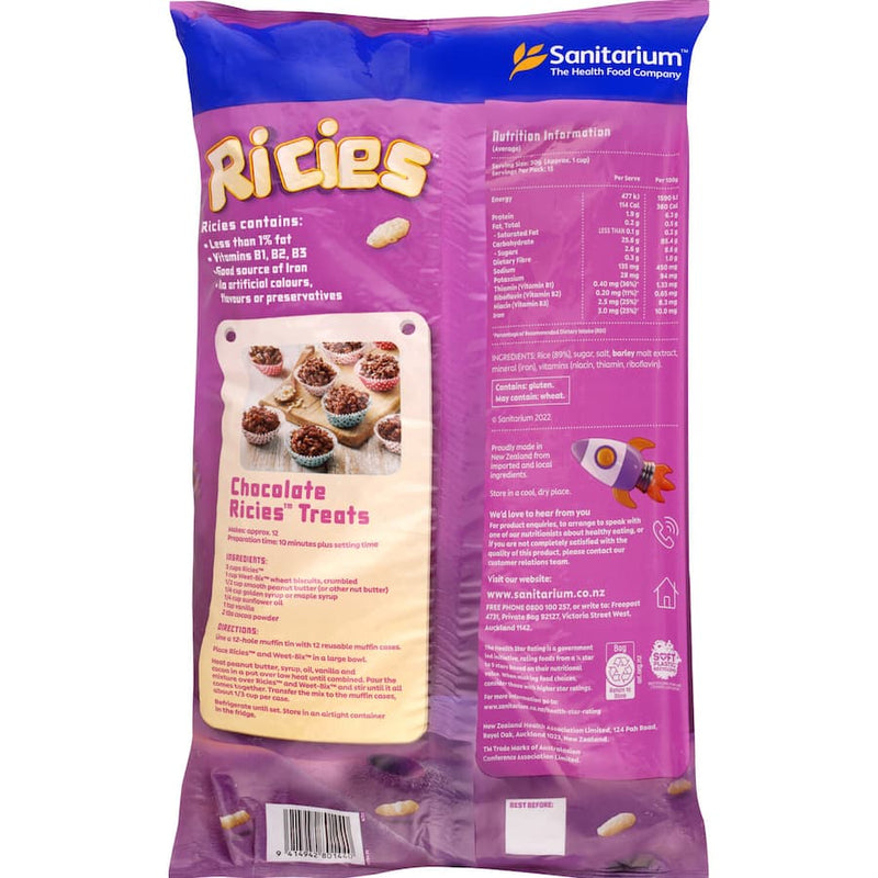 Sanitarium Cereal Ricies