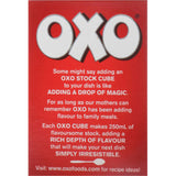 Oxo Beef Stock Cubes 71g for rich flavor enhancement in soups, stews, and sauces, perfect for home cooks and chefs.