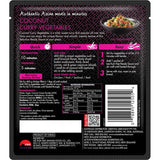 Lee Kum Kee Coconut Curry base for vegetables, offering mild sweetness and creamy texture for quick, flavorful meals.