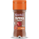 Masterfoods Paprika Ground adds vibrant color and warm flavor to dishes like stews, roast chicken, and grilled meats.