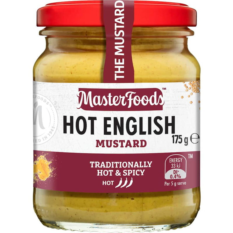 Masterfoods Mustard Hot English