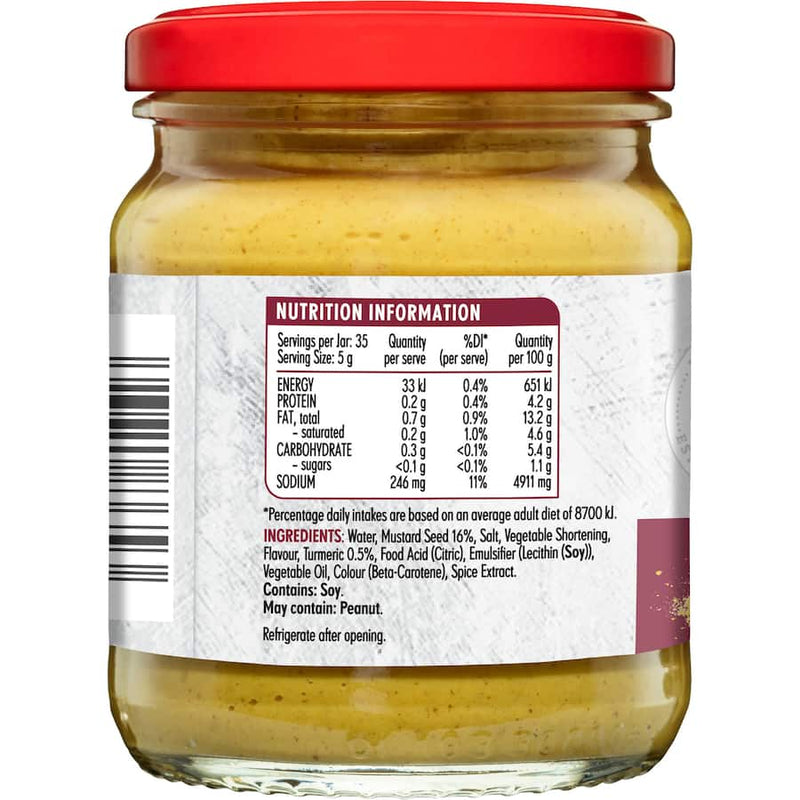 Masterfoods Mustard Hot English