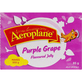 Purple grape Aeroplane jelly, easy to prepare dessert with real grape juice, perfect for parties and sweet cravings.