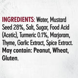 Coarse wholegrain mustard by Masterfoods, perfect for enhancing charcuterie, sauces, and roasts with gourmet flavor.