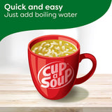 Continental Cup A Soup Chicken Noodle, 40g - convenient instant soup with tender noodles, flavorful chicken, and low calories.