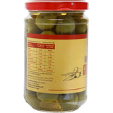 Bright green Sicilian olives with a firm texture and sweet, nutty flavor, perfect for antipasto platters and salads.