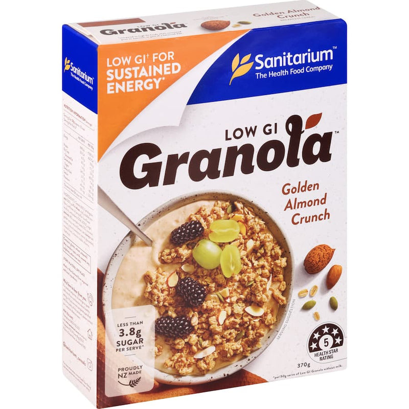 Sanitarium Low Gi Granola Golden Almond Crunch