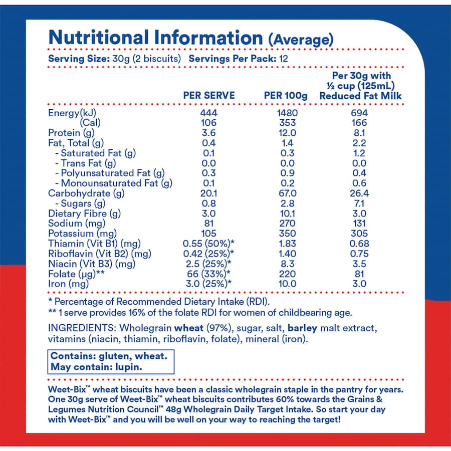 Sanitarium Weet-bix Cereal  375g