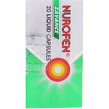 Nurofen Zavance liquid capsules for fast pain relief, featuring 200mg ibuprofen for quick absorption and effective comfort.