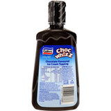 Cottees Chocolate Whizz Topping: rich, creamy chocolate sauce perfect for desserts like ice cream and pancakes.