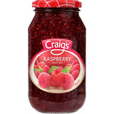 Craigs Fruit Jam Raspberry 660g