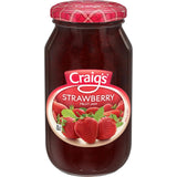 Craigs Fruit Jam Strawberry 660g