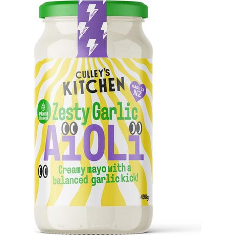 Creamy Culley's Kitchen Aioli, a gourmet condiment perfect for burgers, sandwiches, and dips.