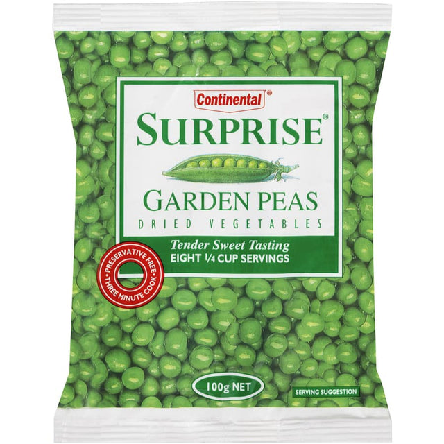 Dried Surprise Peas: flavorful, nutrient-rich snack, perfect for quick meals and versatile in salads, soups, and stir-fries.