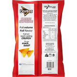 Doritos Corn Chips Supreme Cheese Share Bag featuring bold cheese flavor and crunchy corn chips, perfect for sharing.