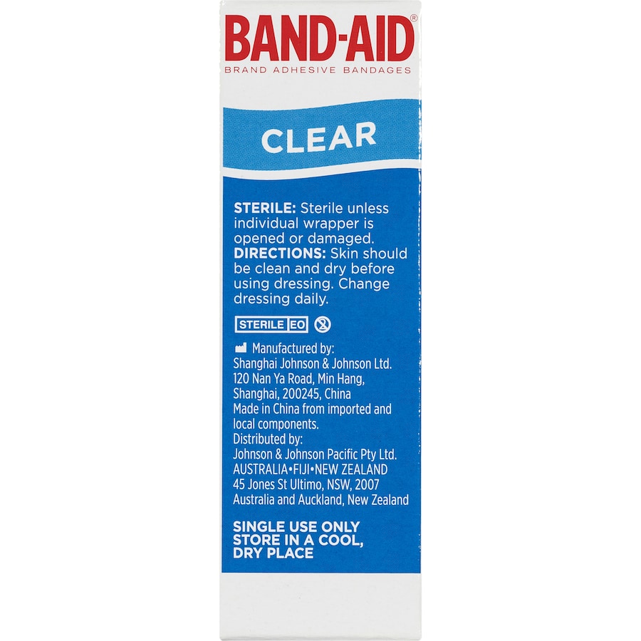 Clear adhesive bandages designed for discreet wound care, featuring Quilt-Aid technology and breathable micro-vents for comfort.