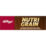 Kellogg's Nutrigrain Cereal Bars Original in a multi-pack of 5, made with corn, oats, wheat, and rice for guilt-free snacking.