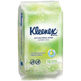 Kleenex Wet Wipes Cleaning Wipes Antibacterial 15pack