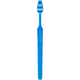 Soft-bristled Reach Between Toothbrush designed for gentle plaque removal and gum protection for optimal dental care.