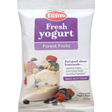 Easiyo Yoghurt Base Forest Fruits pack with vibrant forest fruit blend for creamy, nutritious homemade yogurt.