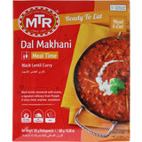 Mtr Indian Dal Makhani dish featuring creamy lentils and kidney beans in a rich tomato-butter sauce, perfect with rice or naan.