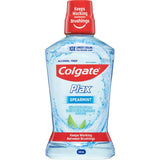 Colgate Plax Antibacterial Mouthwash Rinse Spearmint 500mL