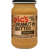 Crunchy no-salt peanut butter made from 100% Australian hi oleic peanuts, offering a rich flavor and satisfying texture.