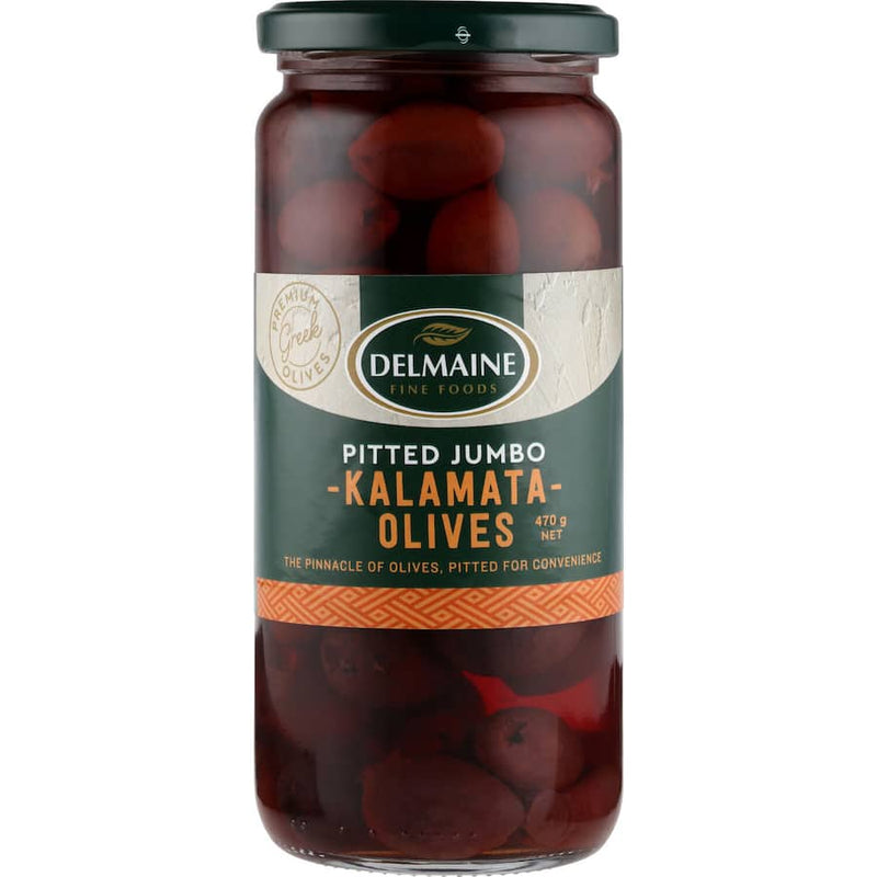 Delmaine Olives Pitted Kalamata