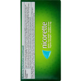 Nicorette Icy Mint Gum 2mg: effective quit smoking aid that alleviates cravings with a refreshing mint flavor.