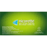 Nicorette Icy Mint Gum 4mg helps relieve cravings and withdrawal, supporting a smoke-free lifestyle with refreshing mint flavor.