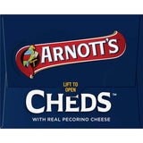 Crispy Arnotts Crackers Cheds with bold cheddar flavor, perfect for snacking or charcuterie boards.