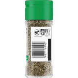 Aromatic Masterfoods Mixed Herbs blend featuring thyme, rosemary, basil, and more, perfect for enhancing dishes.