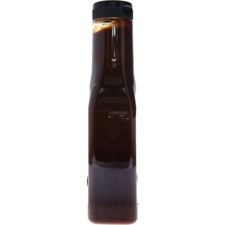 Delmaine BBQ Sauce Smoked Manuka, a sweet and smoky barbecue sauce perfect for meats, veggies, and gourmet dipping.